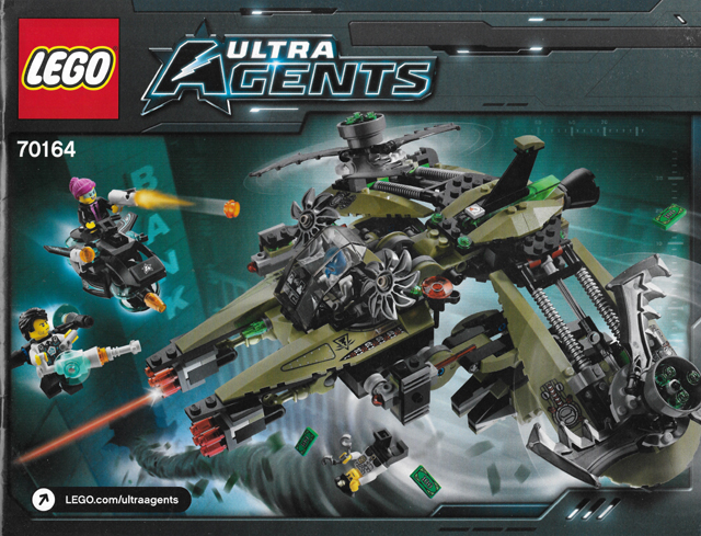 70164 Hurricane Heist (Used) LEGO Ultra Agents product image 2, provided for visual reference and product detail review