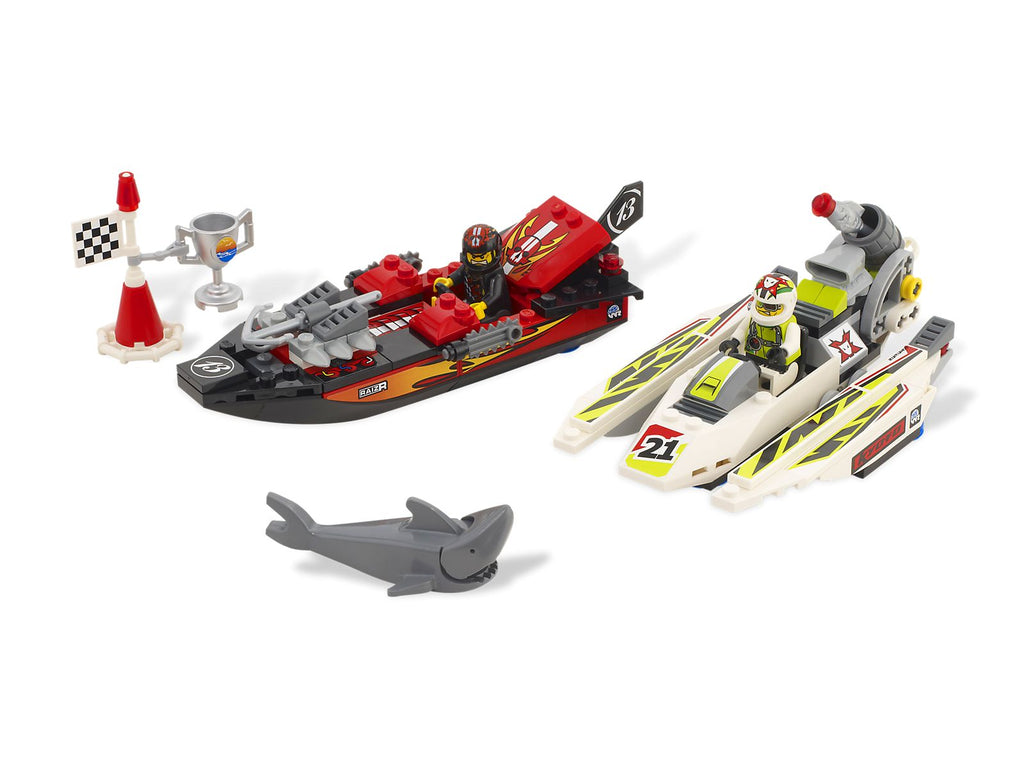 8897 Jagged Jaws Reef (Retired) LEGO World Racers product image 2, provided for visual reference and product detail review