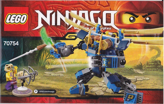 70754 ElectroMech (Used) LEGO Ninjago product image 2, provided for visual reference and product detail review
