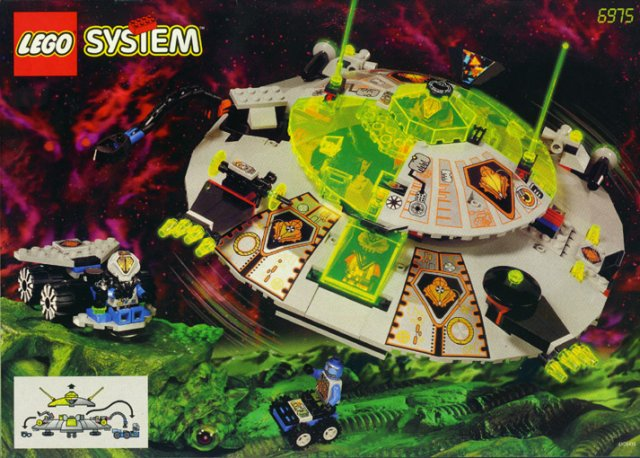 6975 Alien Avenger (Used) LEGO Space product image 2, provided for visual reference and product detail review