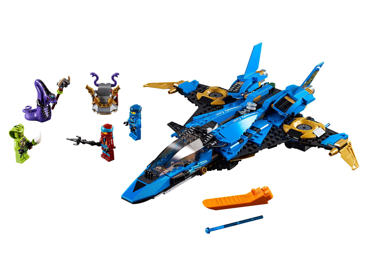 70668 Jay's Storm Fighter (Certified) LEGO Ninjago product image 1, provided for visual reference and product detail review