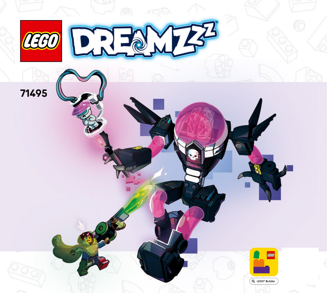71495 Mateo vs. Cyber Brain Mech (Used) LEGO Dreamzzz product image 2, provided for visual reference and product detail