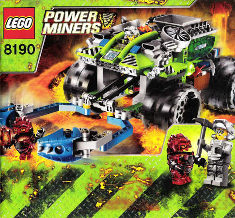 8190 Claw Catcher (Certified) LEGO Power Miners product image 2, provided for visual reference and product detail review