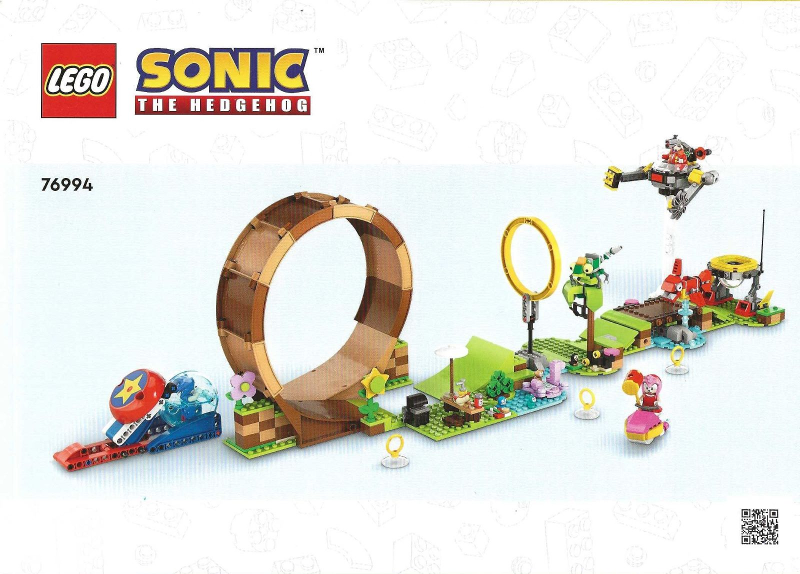 76994 Sonic's Green Hill Zone Loop Challenge (Used) LEGO Sonic product image 2, provided for visual reference and product