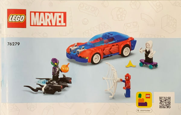 76279 Spider-Man Race Car & Venom Green Goblin (Used) LEGO Super Heroes product image 2, provided for visual reference and