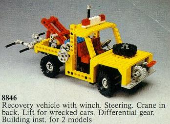 8846 Tow Truck (Certified) LEGO TECHNIC product image 1, provided for visual reference and product detail review