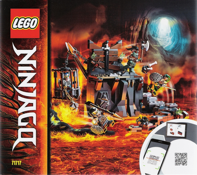 71717 Journey to the Skull Dungeons (Used) LEGO Ninjago product image 2, provided for visual reference and product detail