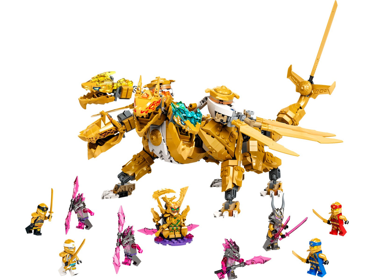 71774 Lloyd's Golden Ultra Dragon (Used) LEGO Ninjago product image 1, provided for visual reference and product detail