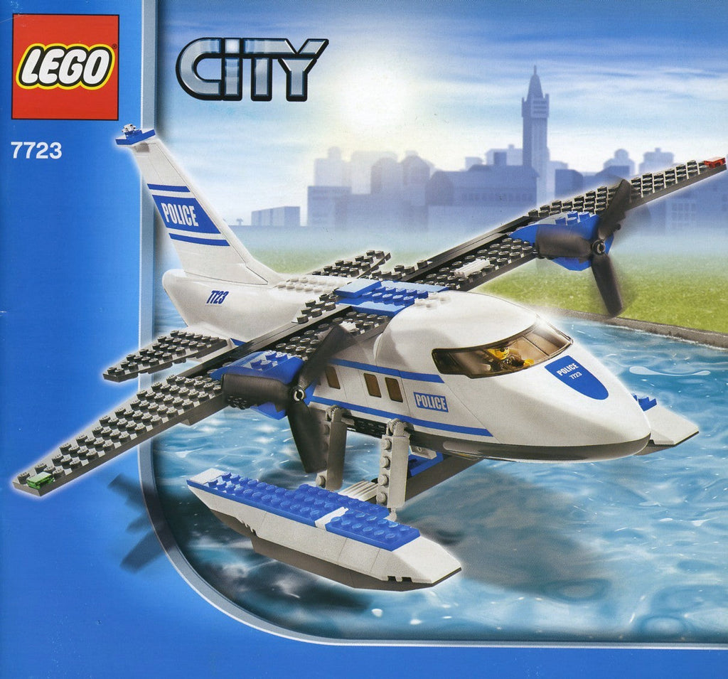 7723 Police Pontoon Plane (Certified) LEGO City product image 2, provided for visual reference and product detail review