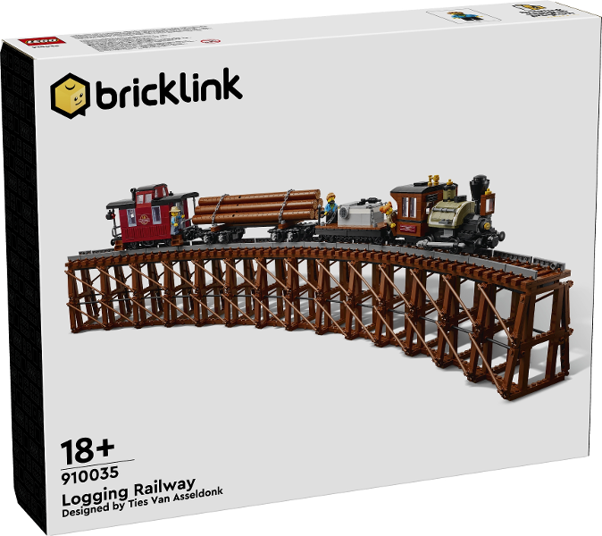 910035 Logging Railway (Retired) LEGO BrickLink product image 1, provided for visual reference and product detail review