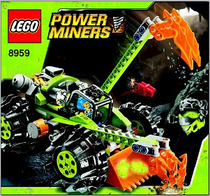 8959 Claw Digger (Used) LEGO Power Miners product image 2, provided for visual reference and product detail review