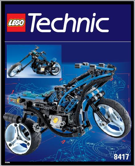 8417 Mag Wheel Master (Certified) LEGO TECHNIC product image 2, provided for visual reference and product detail review