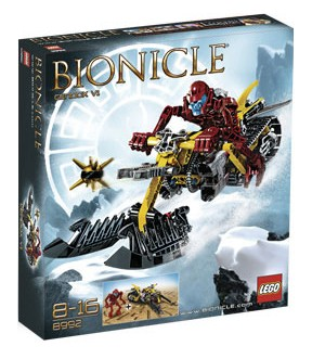 8992 Cendox V1 (Retired) LEGO BIONICLE product image 1, provided for visual reference and product detail review