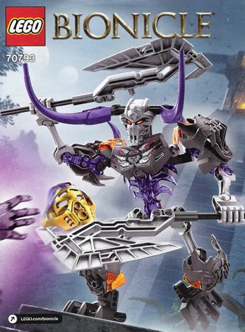70793 Skull Basher (Used) LEGO BIONICLE product image 2, provided for visual reference and product detail review