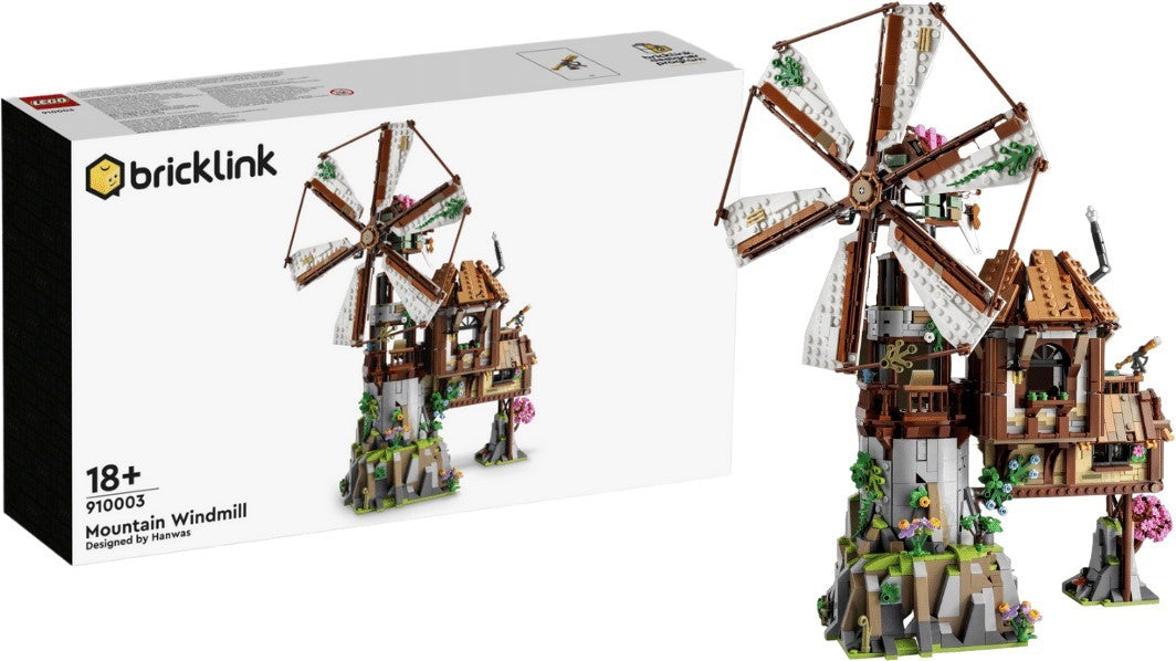 910003 Mountain Windmill (Retired) LEGO BrickLink product image 2, provided for visual reference and product detail review