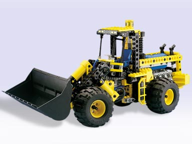8459 Pneumatic Front-End Loader (Certified) LEGO TECHNIC product image 1, provided for visual reference and product detail