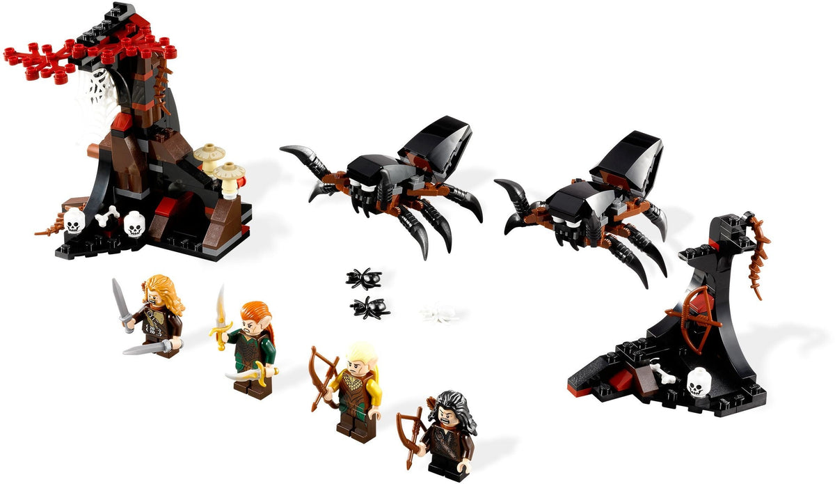 79001 Escape from Mirkwood Spiders (Used) LEGO The Hobbit product image 1, provided for visual reference and product detail