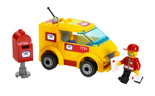 7731 Mail Van (Certified) LEGO City product image 1, provided for visual reference and product detail review