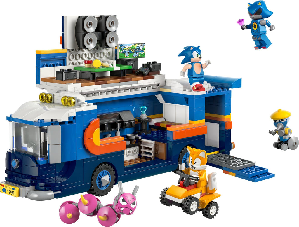 77006 Team Sonic Command Truck (Certified) LEGO Sonic product image 1, provided for visual reference and product detail