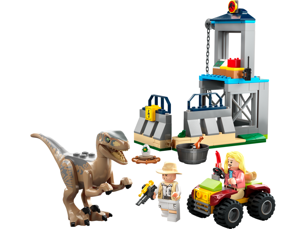 76957 Velociraptor Escape (Certified) LEGO Jurassic World product image 1, provided for visual reference and product detail