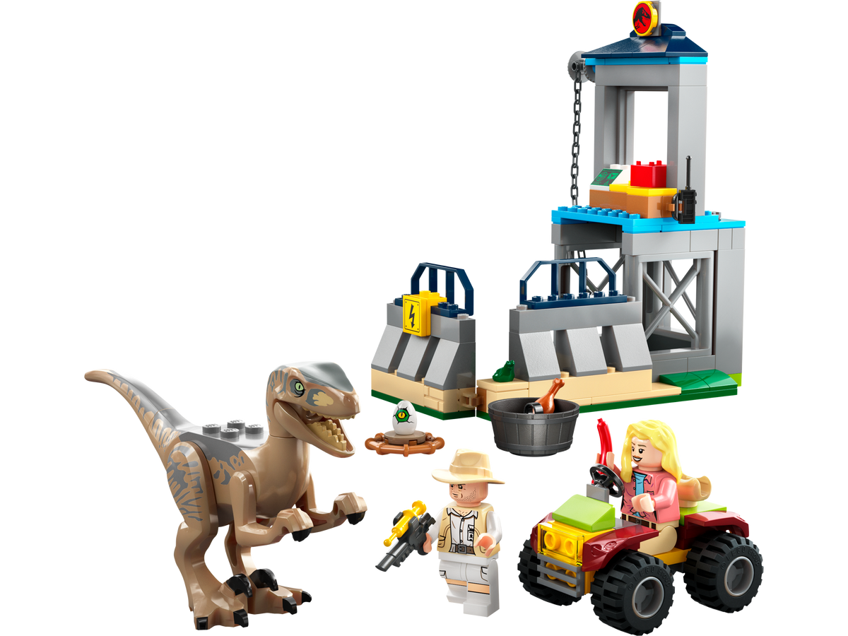 76957 Velociraptor Escape (Certified) LEGO Jurassic World product image 1, provided for visual reference and product detail