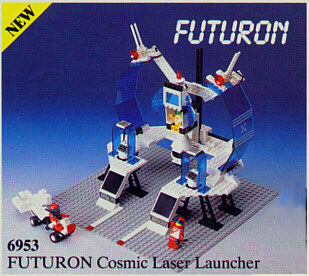 6953 Cosmic Laser Launcher (Used) LEGO Space product image 1, provided for visual reference and product detail review