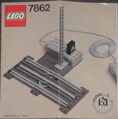 7862 Remote Controlled Decoupling and Signal 12V (Certified) LEGO Trains product image 1, provided for visual reference and