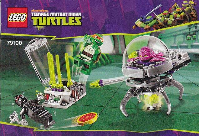 79100 Kraang Lab Escape (Used) LEGO Teenage Mutant Ninja Turtles product image 2, provided for visual reference and product