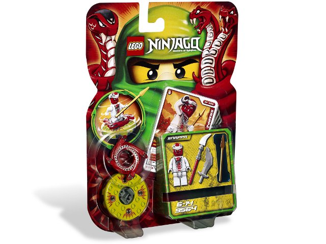 9564 Snappa (Retired) LEGO Ninjago product image 1, provided for visual reference and product detail review