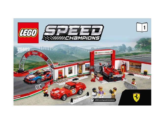 75889 Ferrari Ultimate Garage (Certified) LEGO Speed Champions product image 2, provided for visual reference and product