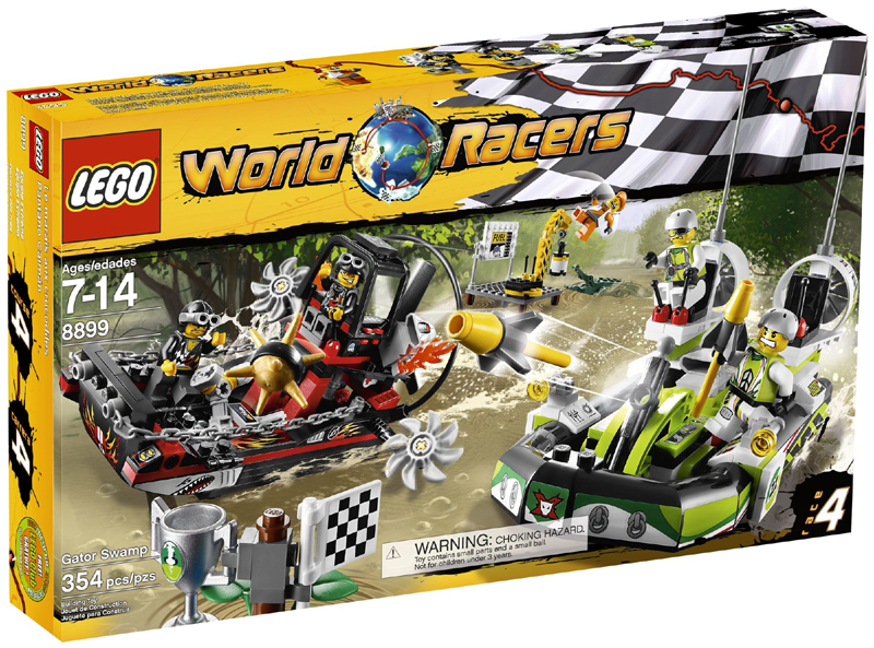 8899 Gator Swamp (Retired) LEGO World Racers product image 1, provided for visual reference and product detail review