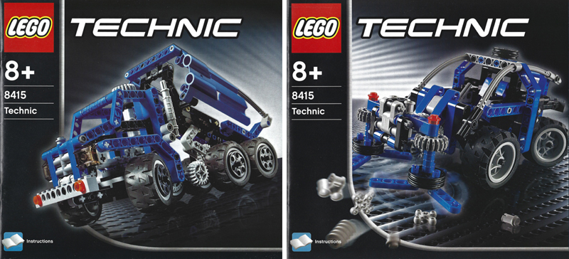 8415 Dump Truck (Certified) LEGO TECHNIC product image 2, provided for visual reference and product detail review