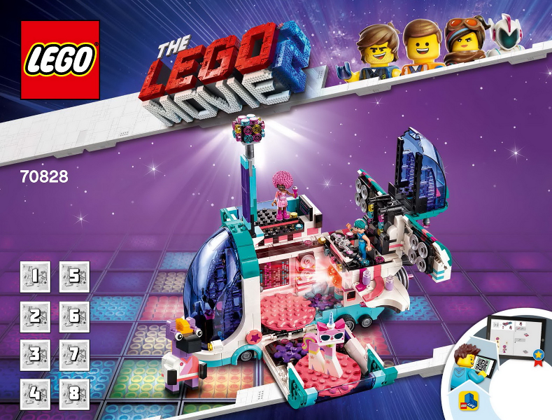 70828 Pop-Up Party Bus (Used) LEGO The LEGO Movie 2 product image 2, provided for visual reference and product detail review