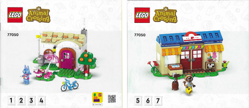 77050 Nook's Cranny & Rosie's House (Certified) LEGO Animal Crossing product image 2, provided for visual reference and