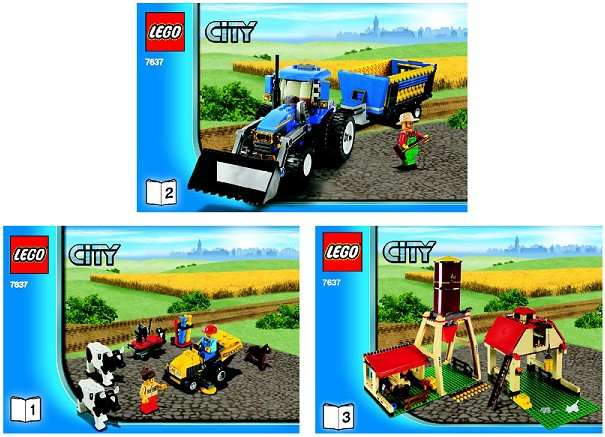 7637 Farm (Certified) LEGO City product image 2, provided for visual reference and product detail review