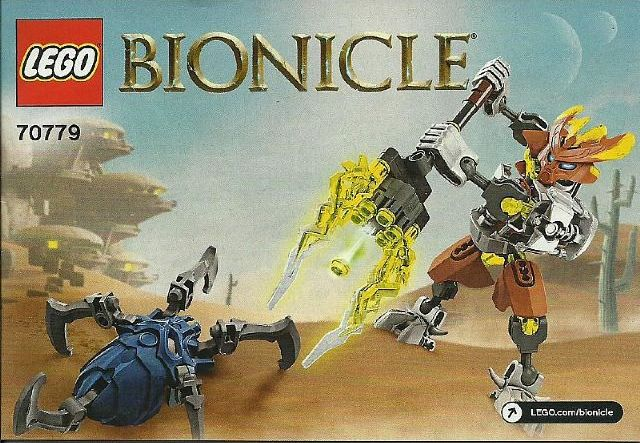 70779 Protector of Stone (Certified) LEGO BIONICLE product image 2, provided for visual reference and product detail review