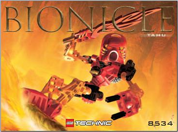 8534 Tahu (Used) LEGO BIONICLE product image 2, provided for visual reference and product detail review