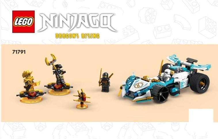 71791 Zane's Dragon Power Spinjitzu Race Car (Certified) LEGO Ninjago product image 2, provided for visual reference and