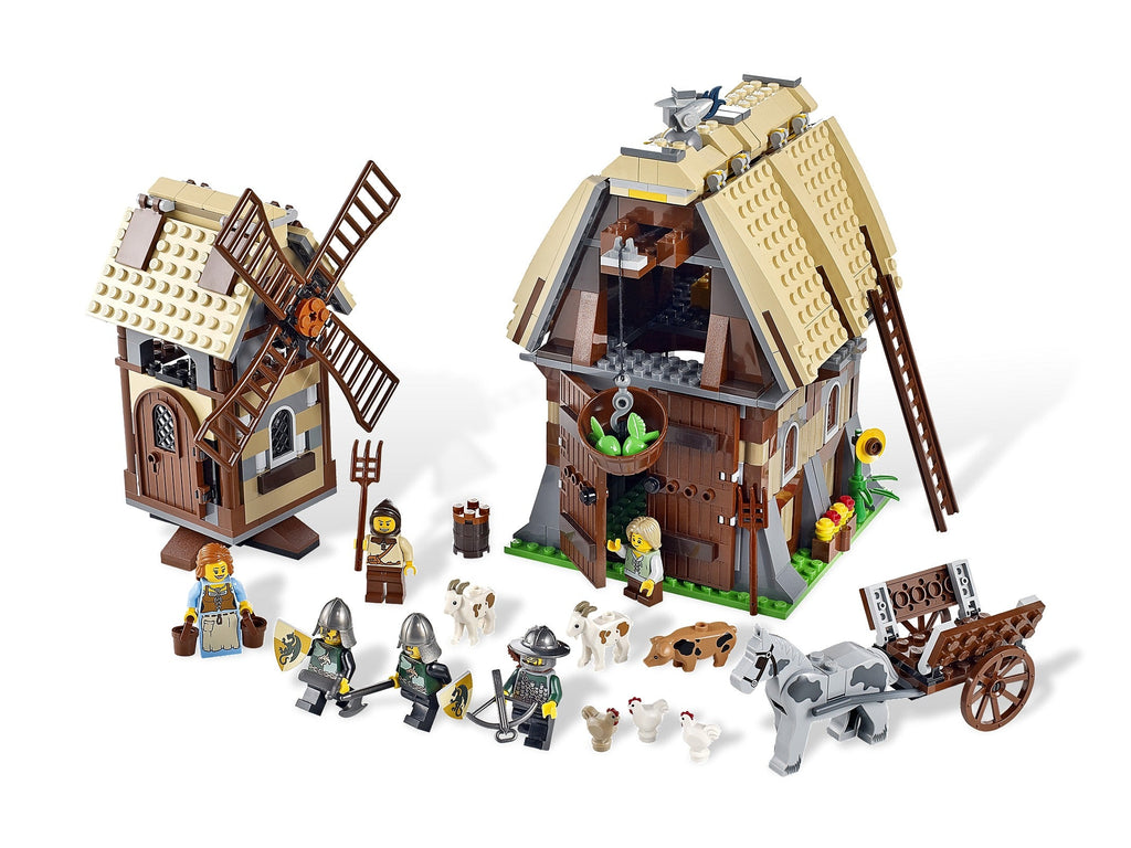 7189 Mill Village Raid (Used) LEGO Castle product image 1, provided for visual reference and product detail review