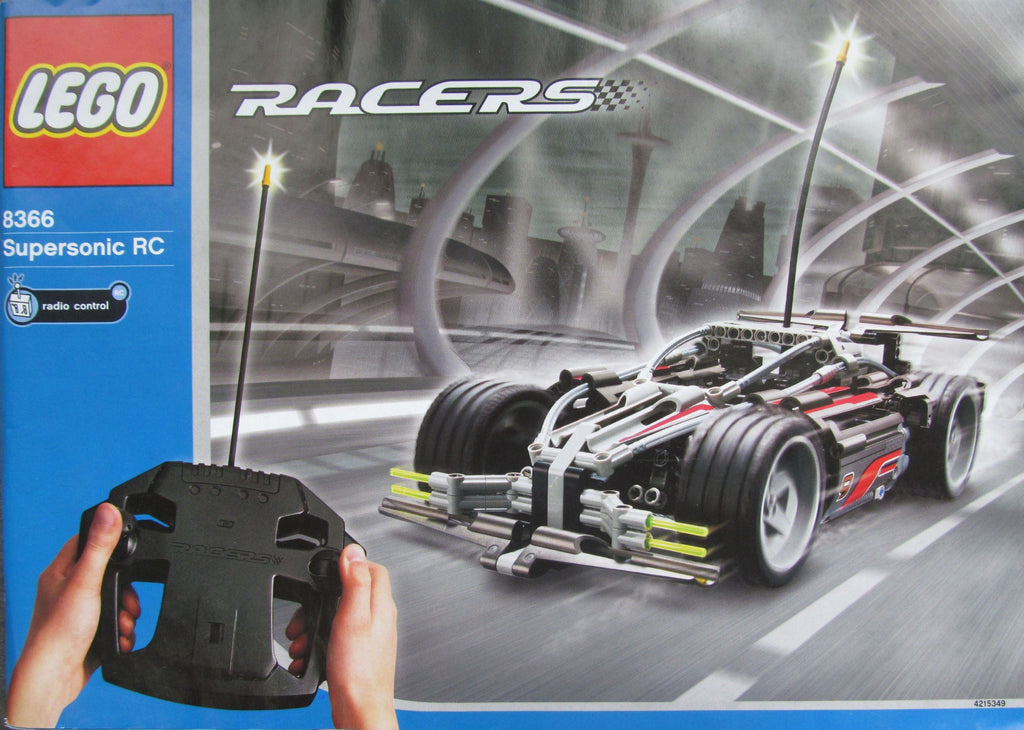 8366 Supersonic RC (Certified) LEGO Racers product image 2, provided for visual reference and product detail review