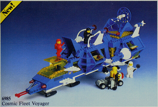 6985 Cosmic Fleet Voyager (Used) LEGO Space product image 1, provided for visual reference and product detail review