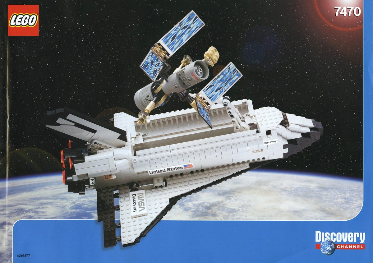 7470 Space Shuttle Discovery-STS-31 (Used) LEGO Discovery product image 2, provided for visual reference and product detail