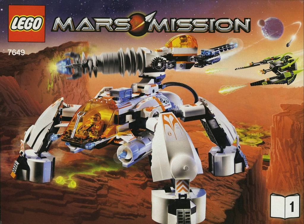 7649 MT-201 Ultra-Drill Walker (Certified) LEGO Space product image 2, provided for visual reference and product detail