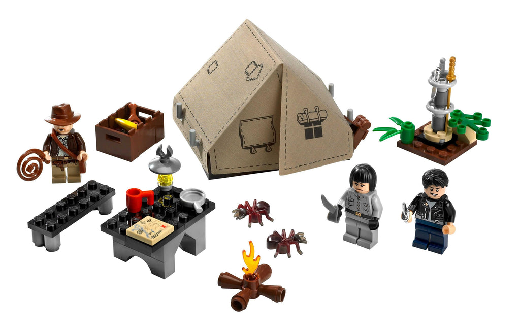 7624 Jungle Duel (Used) LEGO Indiana Jones product image 1, provided for visual reference and product detail review