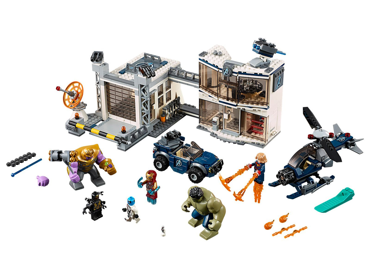 76131 Avengers Compound Battle (Used) LEGO Super Heroes product image 1, provided for visual reference and product detail