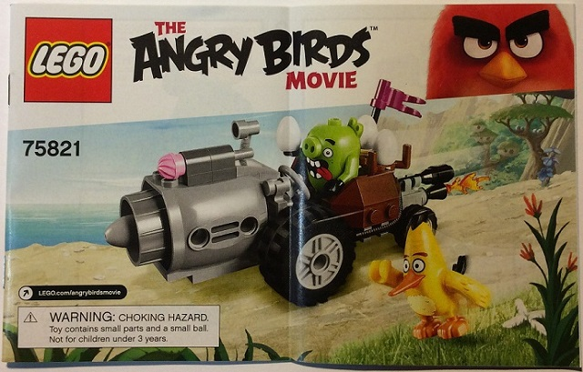 75821 Piggy Car Escape (Certified) LEGO The Angry Birds Movie product image 2, provided for visual reference and product