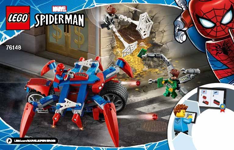 76148 Spider-Man vs. Doc Ock (Certified) LEGO Super Heroes product image 2, provided for visual reference and product detail