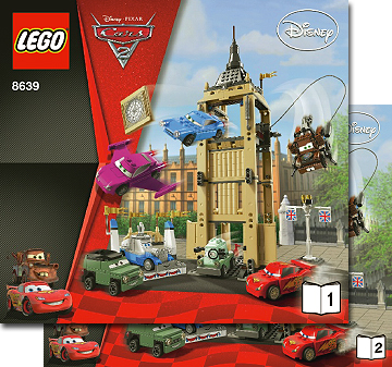 8639 Big Bentley Bust Out (Certified) LEGO Cars product image 2, provided for visual reference and product detail review