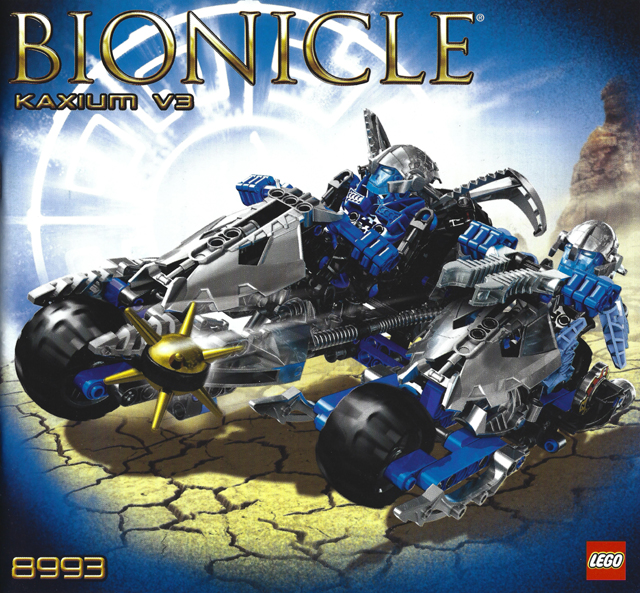 8993 Kaxium V3 (Used) LEGO BIONICLE product image 2, provided for visual reference and product detail review