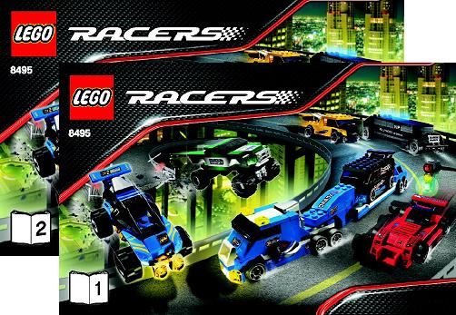 8495 Crosstown Craze (Certified) LEGO Racers product image 2, provided for visual reference and product detail review